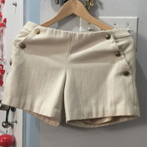 Cartonnier (Anthropologie) Woman's White Shorts